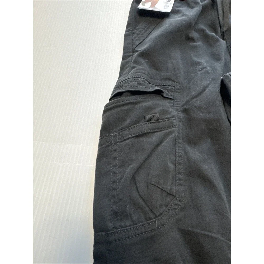Wrangler Boys Five Star Gamer Cargo Jogger Pants Black NWT Size 12 Slim